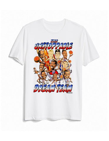 1992 Nba Olympic Dream Team Unstoppable shirt tshirt - White tee