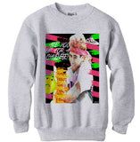 Andre Agassi Are You Up For A Challenge Sweatshirt - Ash Grey