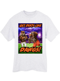 Browns Dirty Like Dawgs Wild Card Playoffs Super Bowl tshirt tee - Ash Grey