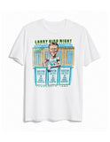 Vintage Larry Bird Night Championships Boston Celtics tshirt  - White