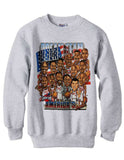 1996 Nba Olympic Dream Team 2 Pride sweatshirt shirt - Ash Grey