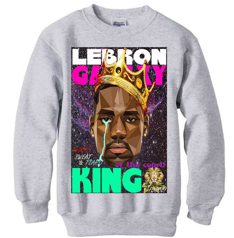 LeBron James Galaxy sweatshirt