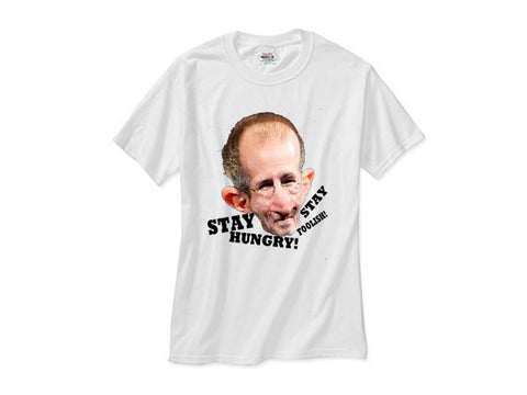Steve Jobs white tee