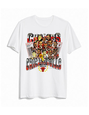 Vintage 1991 Michael Jordan Chicago Bulls Legacy shirt tee tshirt - White
