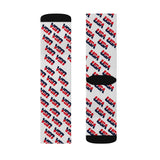 USA Dream Team Small Print Pattern Socks