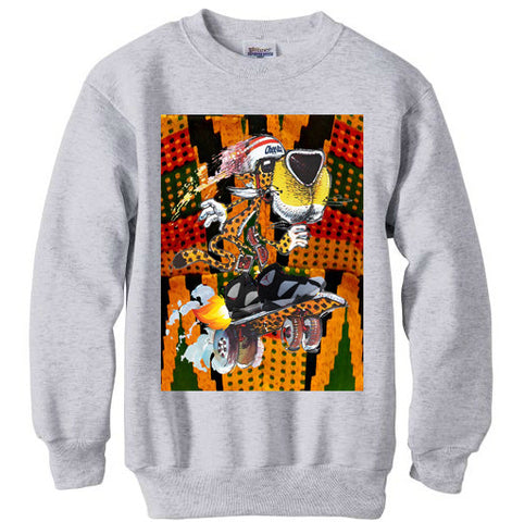 JORDAN 7 VII RETRO Bordeaux Cat sweatshirt - Ash grey