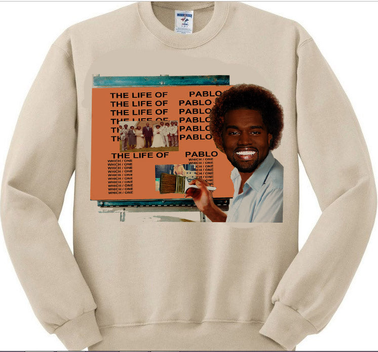 Kanye West tlop the life of pablo shirt sweatshirt - Beige Tan