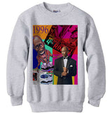 Jordan 11 Concord Memories sweatshirt sweater shirt - Ash Grey