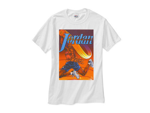 Jordan 6 Infrared vi Retro Card shirt white tee