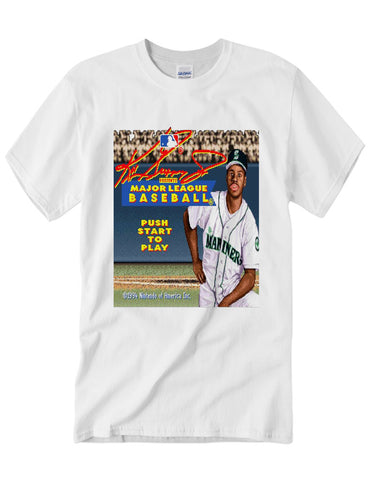 Ken Griffey Jr Max Retro Game tshirt - white