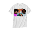 Kanye West and Kid Cudi Kids See Ghosts Merch Portrait tee shirt tshirt - White