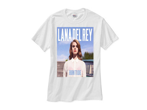 Lana Del Rey Born to Die shirt white tee