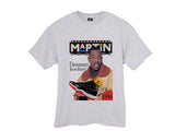 Martin Jordan 11 Bred Red Black shirt tee tshirt - Ash Grey