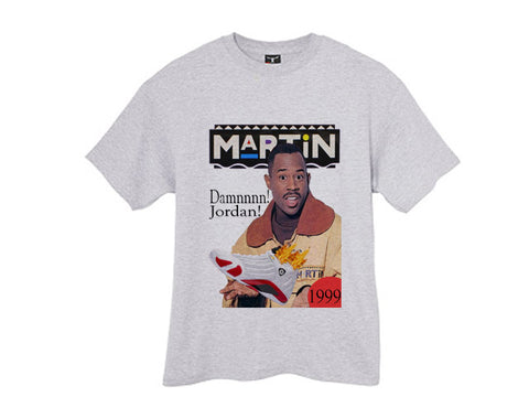 Martin Jordan 14 Candy Cane Rip Hamilton pe shirt tee tshirt - Ash Grey