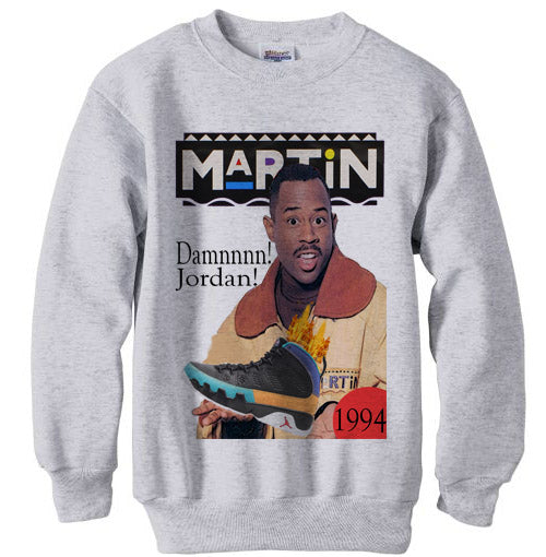 Martin Jordan 9 Dream It Do It shirt sweater sweatshirt - Ash Grey