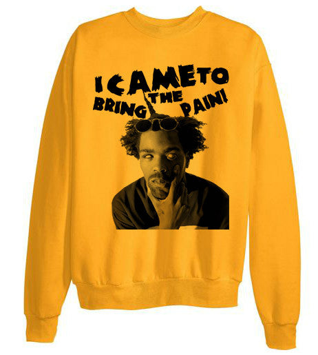 Method Man Wu Tang Clan sweatshirt YELLOW