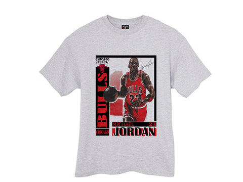 Jordan Chicago Legacy Bred Red Black Cement shirt tee tshirt - Ash Grey
