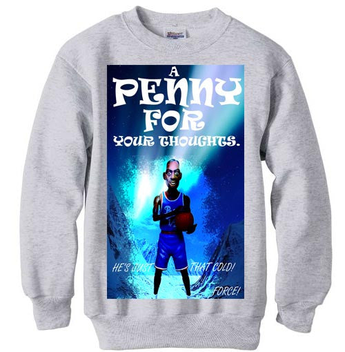 Penny Hardaway LIL PENNY Orlando Magic sweatshirt - Ash Grey
