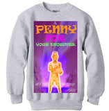 Penny Hardaway LIL PENNY Phoenix Suns sweatshirt - Ash Grey