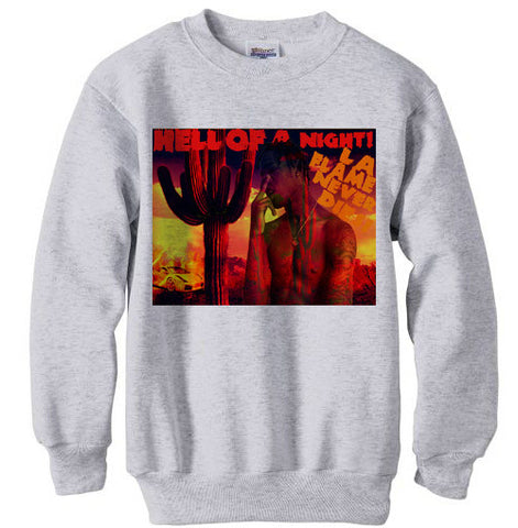Travis Scott "hell of a night" hotter tint shirt sweatshirt