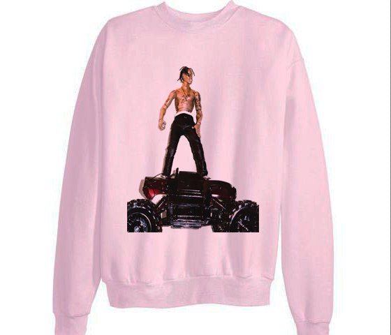 Travis Scott Toy Rodeo shirt sweatshirt - Light Pink