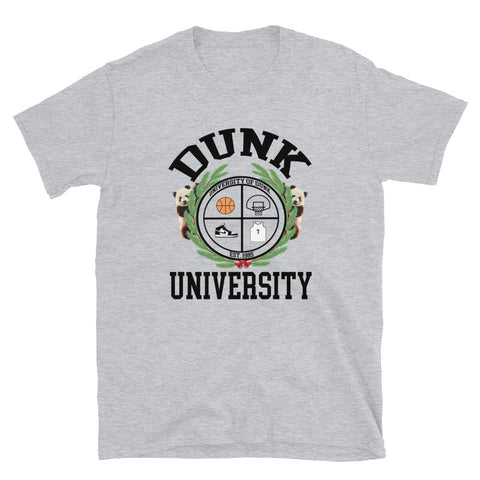 Dunk University Nike Dunk Panda Black White Grey T-Shirt DD1391-100