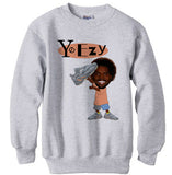 Kanye West Yeezy 700 Inertia shirt sweatshirt - Ash Grey